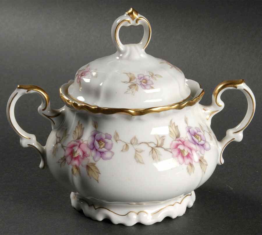 Delphine Sugar Bowl & Lid by Edelstein-1
