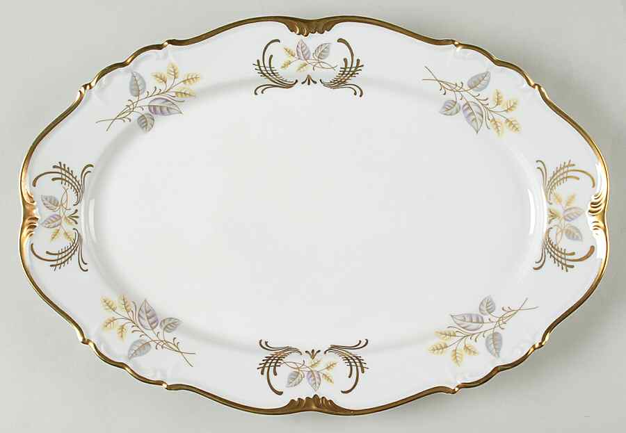 Del Rio 15" Oval Serving Platter by Edelstein-1