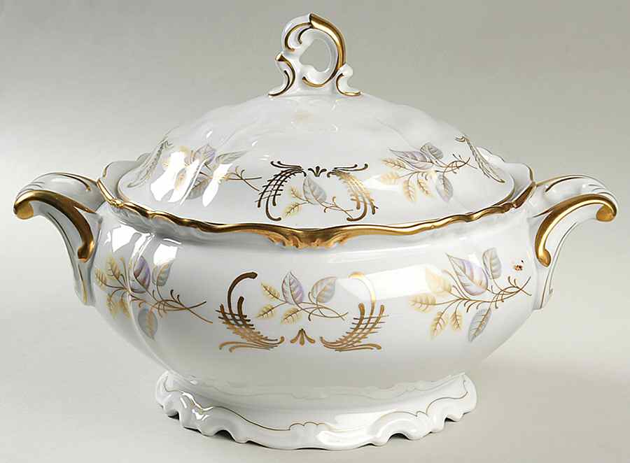 Del Rio Round Covered Vegetable by Edelstein-1