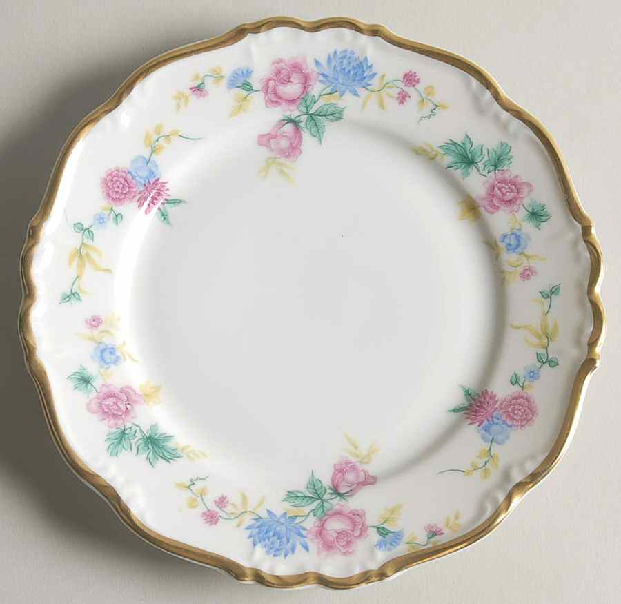 Dresden Garland Bread & Butter Plate by Edelstein-1
