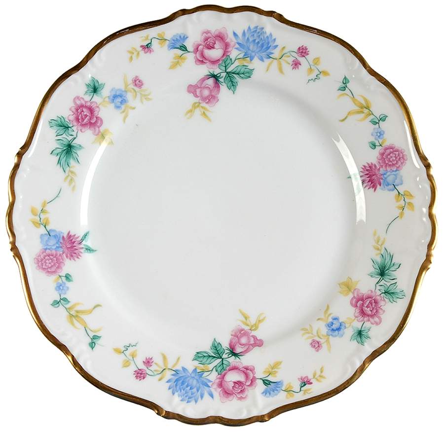 Dresden Garland Salad Plate by Edelstein-1