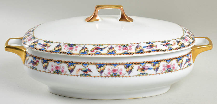 EDE6 Oval Covered Vegetable by Edelstein-1