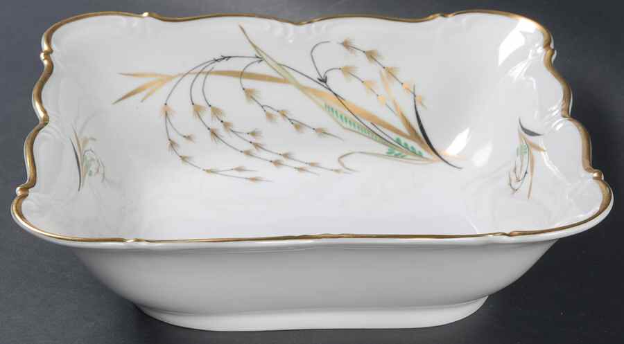 Eldorado White 9" Square Vegetable Bowl by Edelstein-1