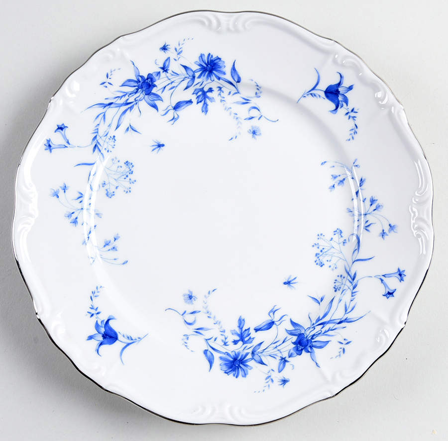 Empire Blue Salad Plate by Edelstein-1