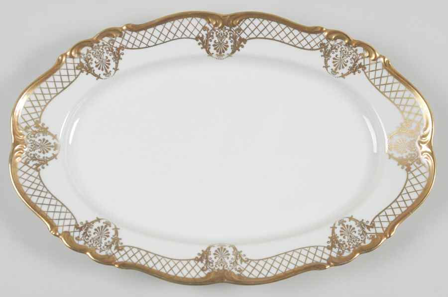 Empire 13" Oval Serving Platter by Edelstein-1