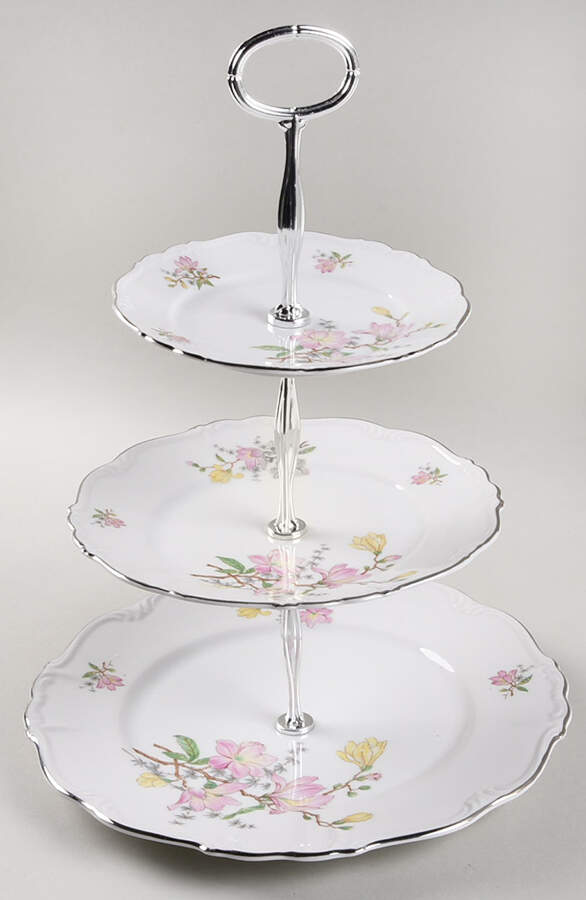 Eureka 13 7/8"-14 1/4" 3-Tiered Serving Tray(DP,SP,BB) HC by Edelstein-1
