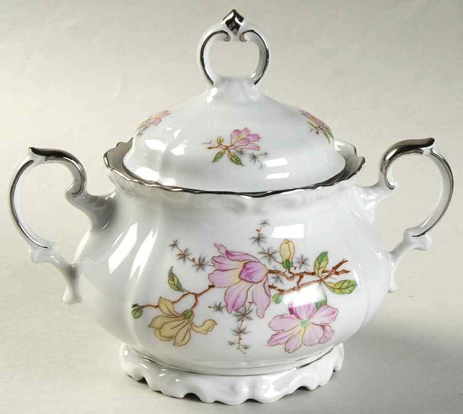 Eureka Sugar Bowl & Lid by Edelstein-1
