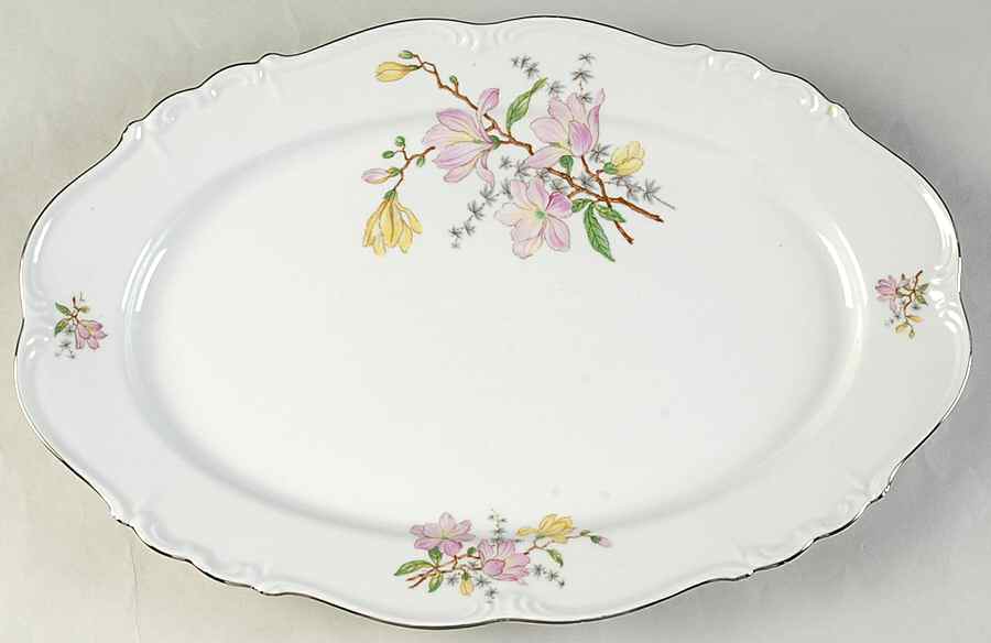 Eureka 13" Oval Serving Platter by Edelstein-1