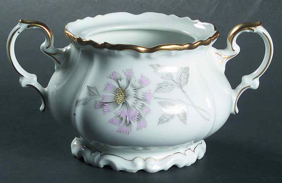 Flamingo Sugar Bowl No Lid by Edelstein-1
