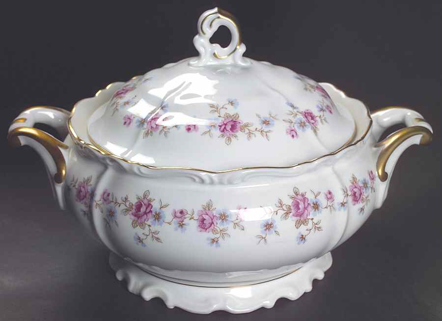 Florence Round Covered Vegetable by Edelstein-1
