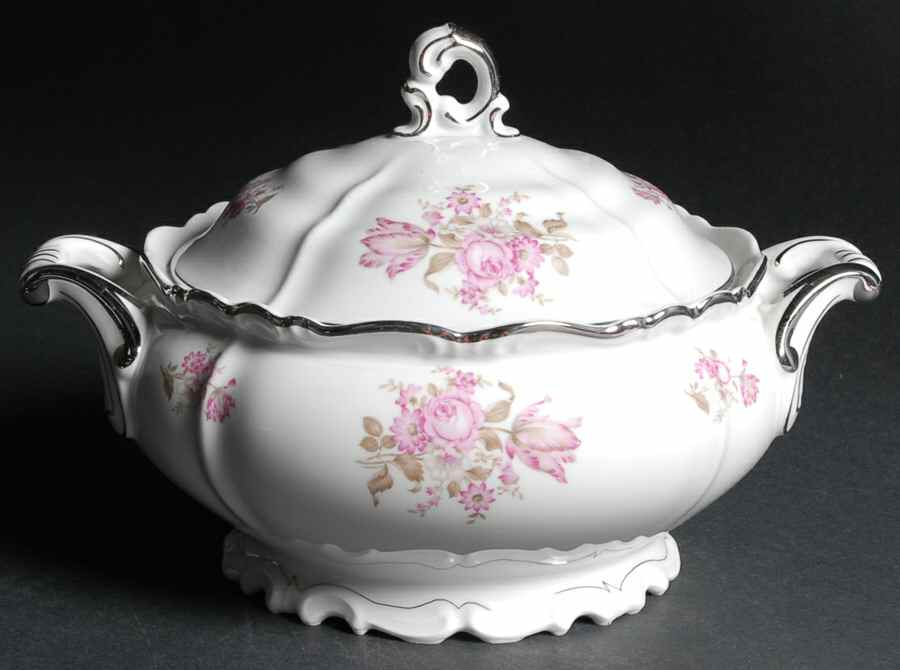 Florette Round Covered Vegetable by Edelstein-1