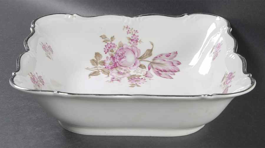 Florette 9" Square Vegetable Bowl by Edelstein-1