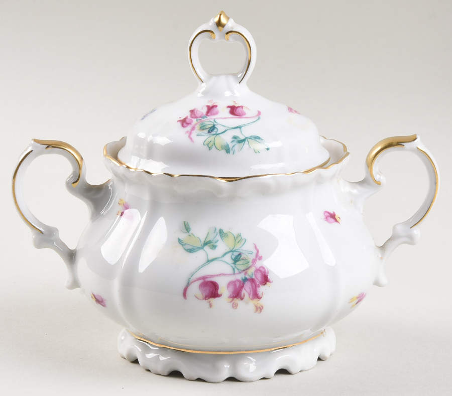 Florabell Sugar Bowl & Lid by Edelstein-1