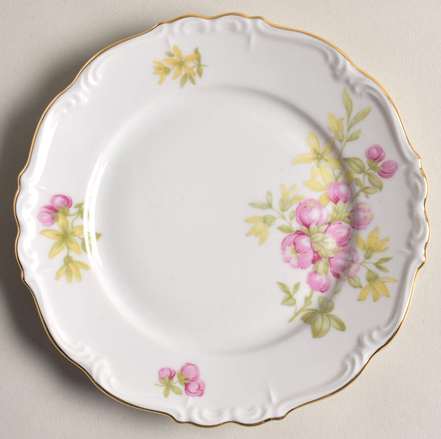 Florida Bread & Butter Plate by Edelstein-1