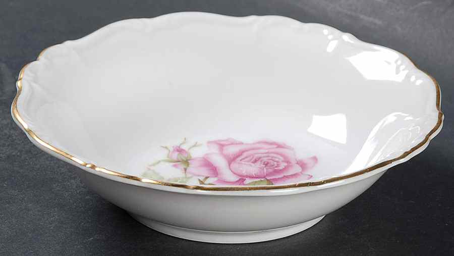 Franconia Rose Fruit/Dessert (Sauce) Bowl by Edelstein-1