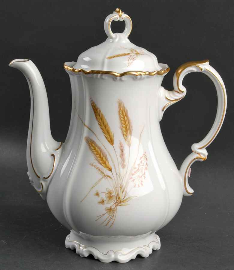 Golden Wheat Coffee Pot & Lid by Edelstein-1