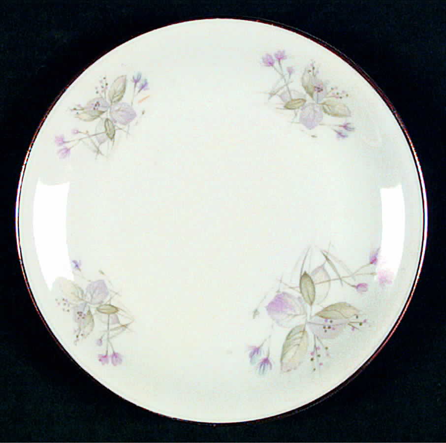 Harvey Mauve Bread & Butter Plate by Edelstein-1