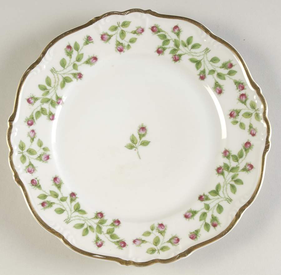 Hedgerose Salad Plate by Edelstein-1