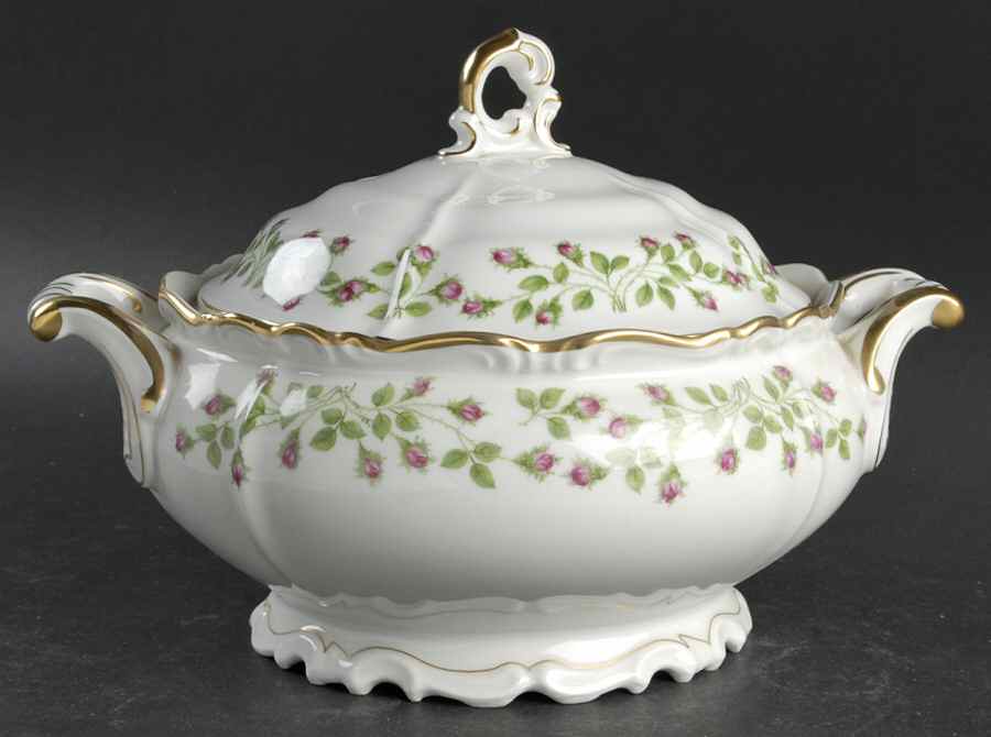 Hedgerose Round Covered Vegetable by Edelstein-1