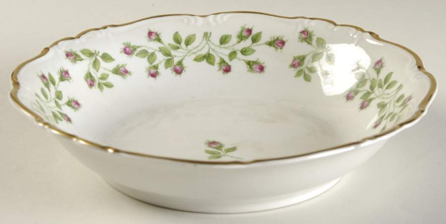 Hedgerose Coupe Soup Bowl by Edelstein-1