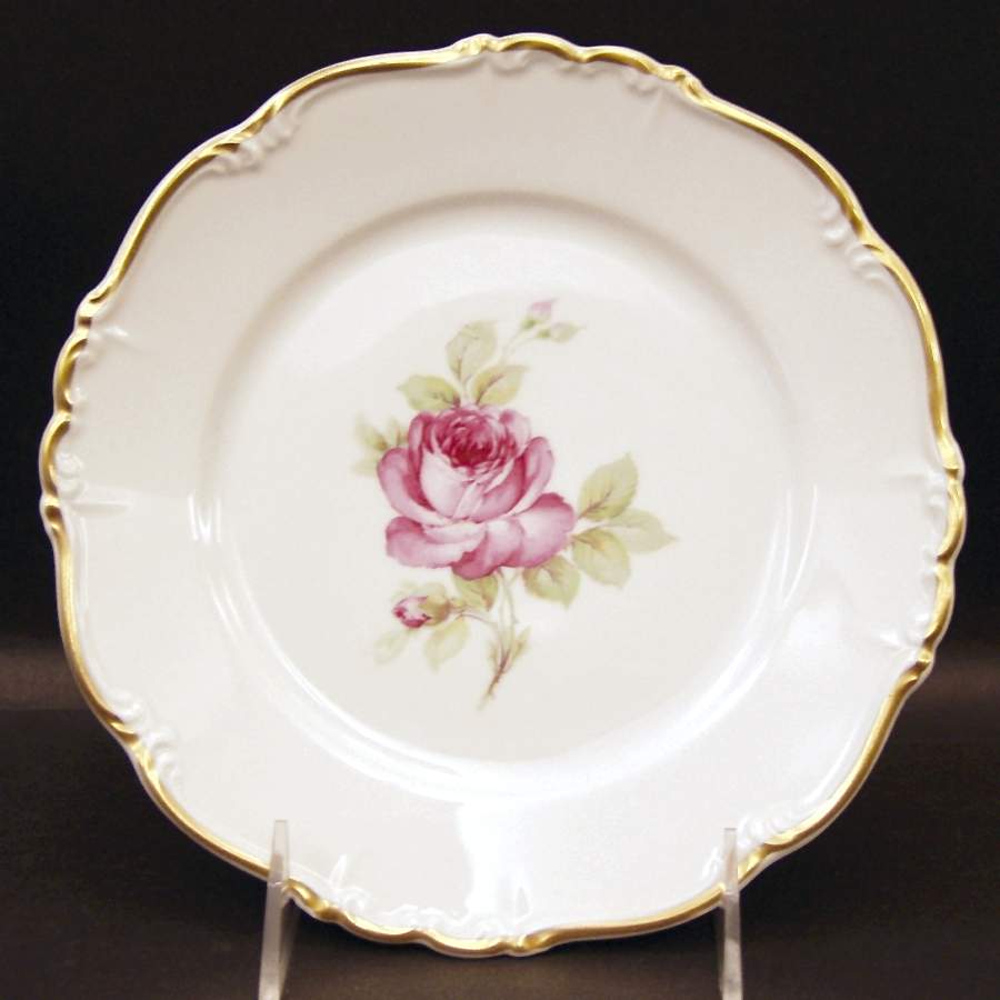 La Vie En Rose Salad Plate by Edelstein-1