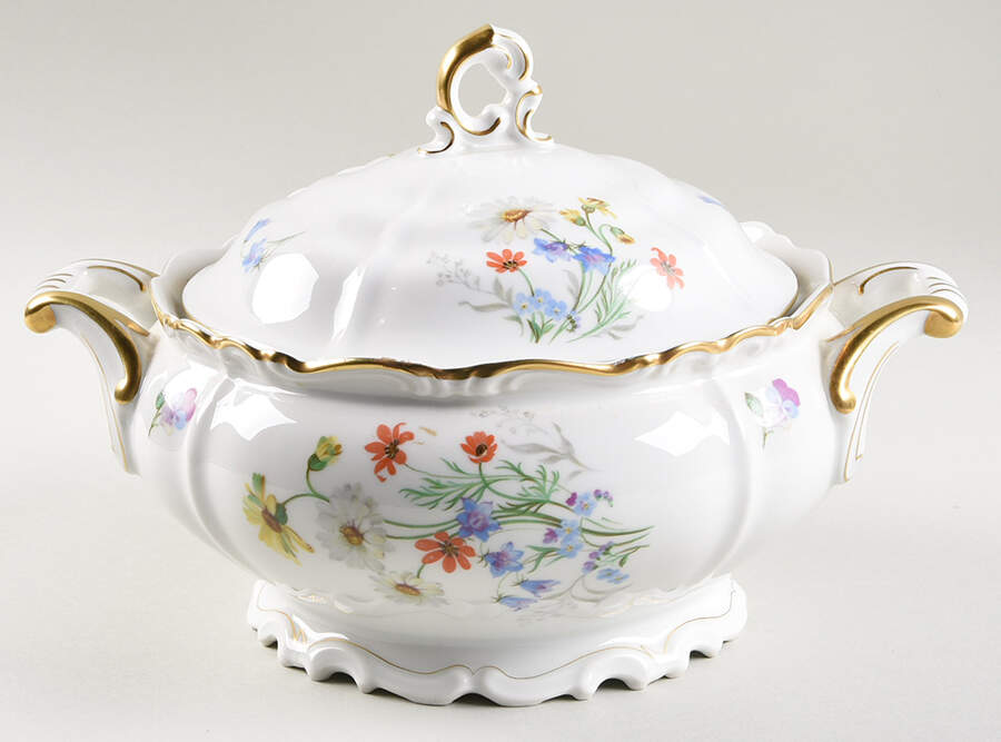 Leonona Round Covered Vegetable by Edelstein-1
