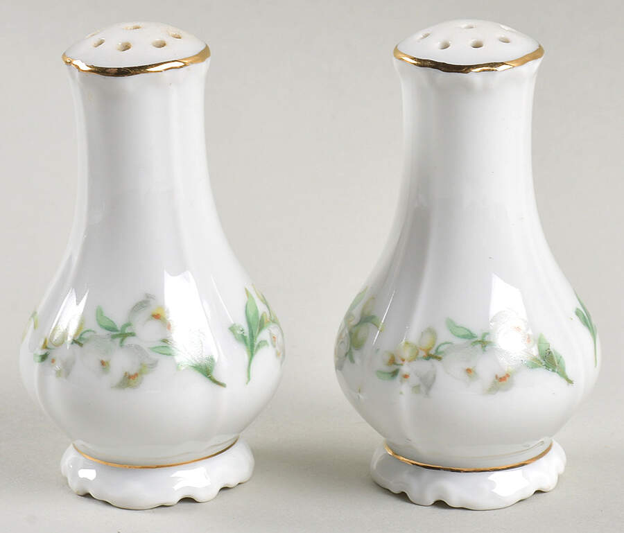 Lily of The Valley Salt & Pepper Set by Edelstein-1