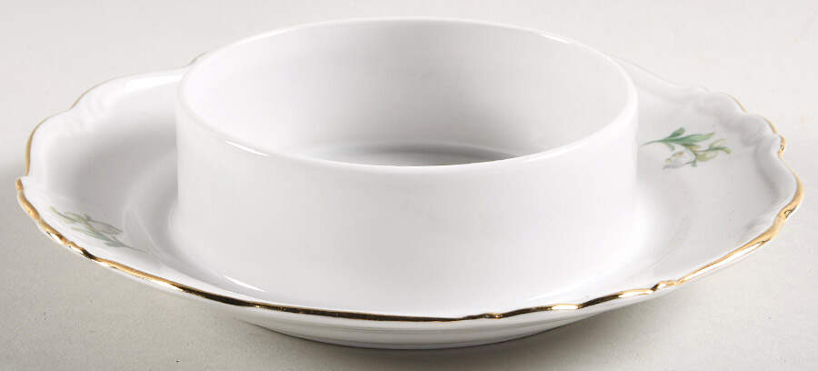 Lily of The Valley Round Butter No Lid by Edelstein-1