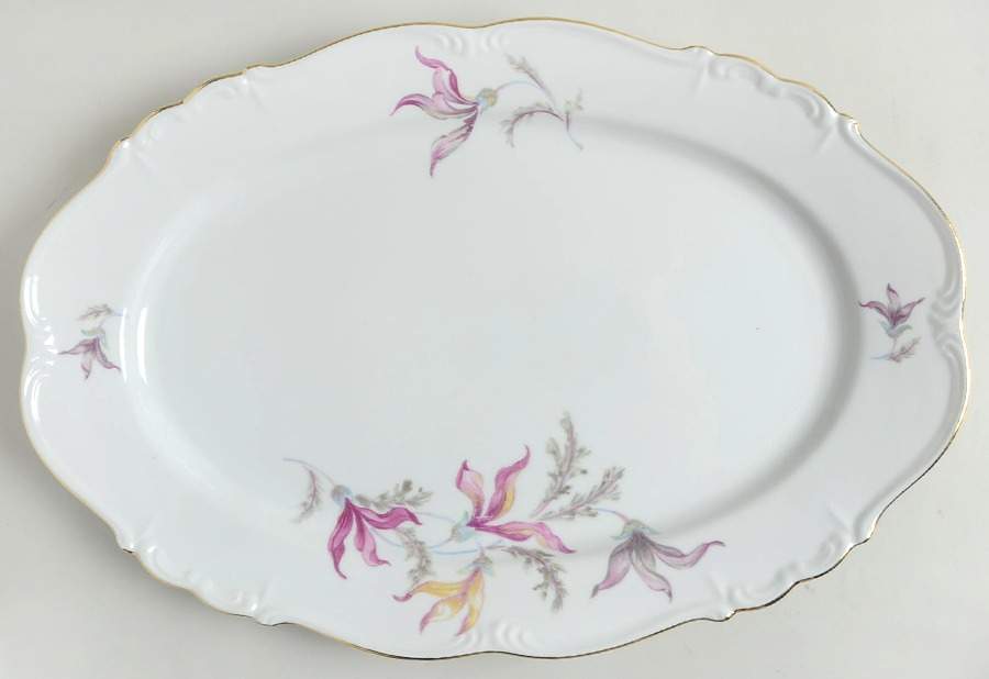 Longview 15" Oval Serving Platter by Edelstein-1