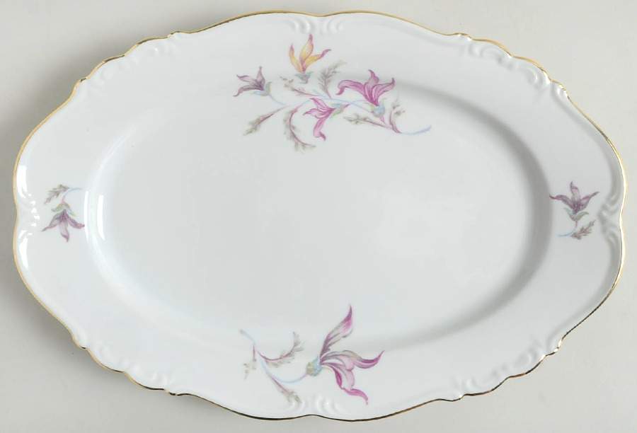 Longview 13" Oval Serving Platter by Edelstein-1