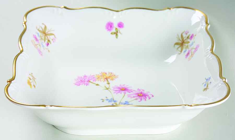 Lorraine 8" Square Vegetable Bowl by Edelstein-1