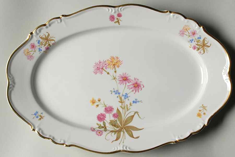 Lorraine 15" Oval Serving Platter by Edelstein-1