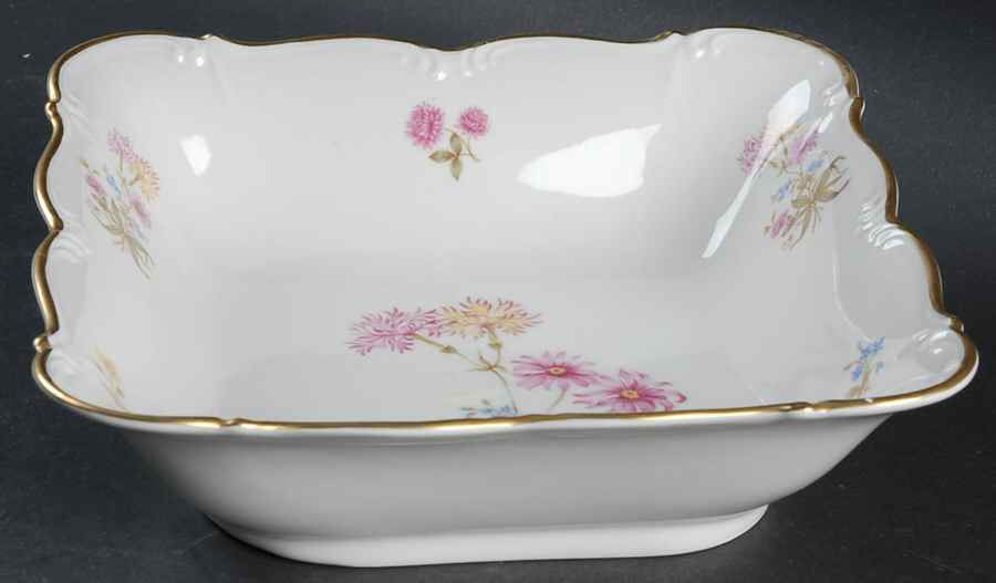 Lorraine 9" Square Vegetable Bowl by Edelstein-1