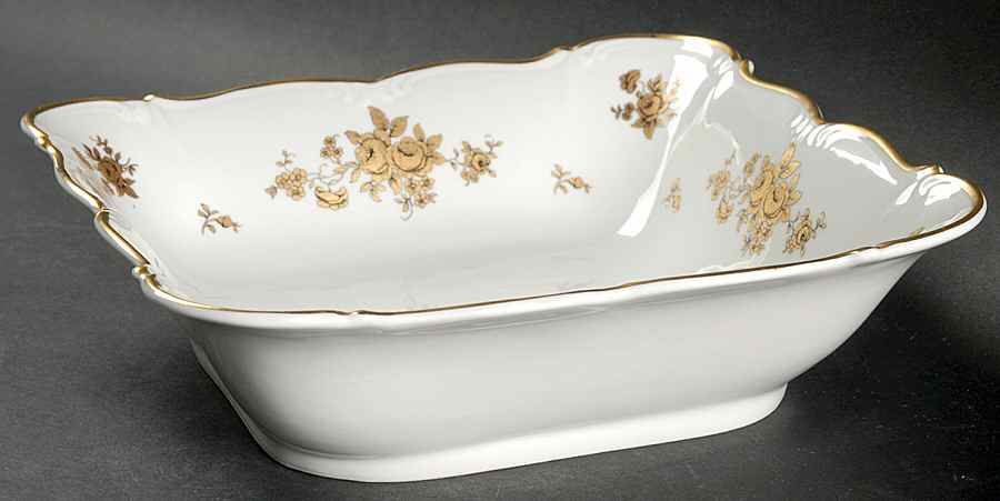 Lucerne 9" Square Vegetable Bowl by Edelstein-1