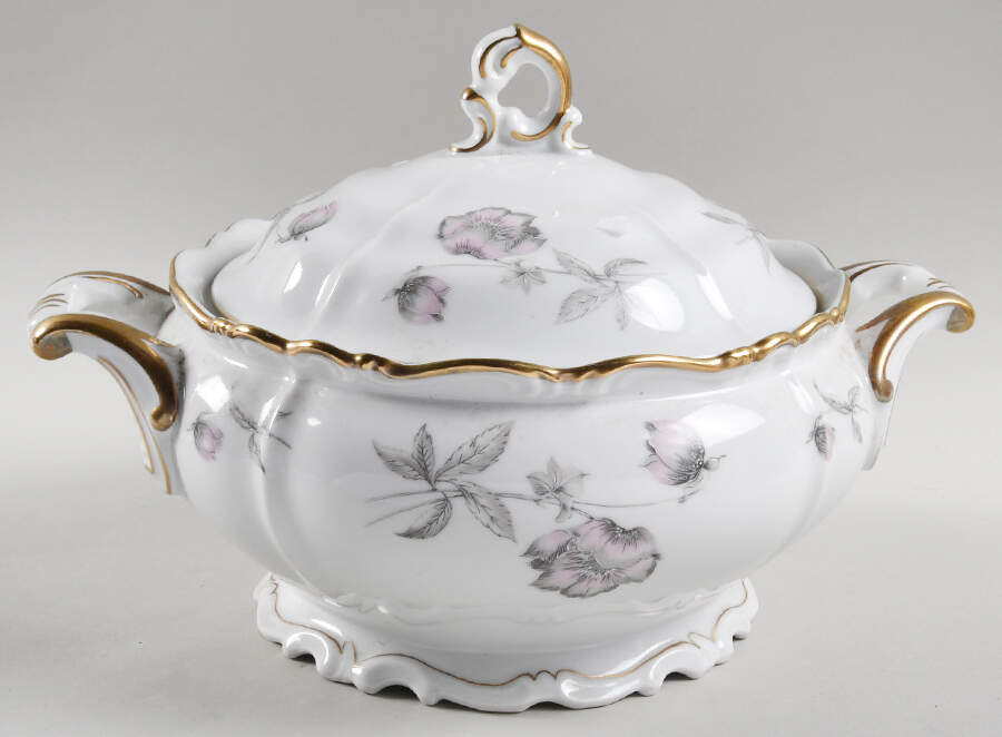 Lydia Round Covered Vegetable by Edelstein-1