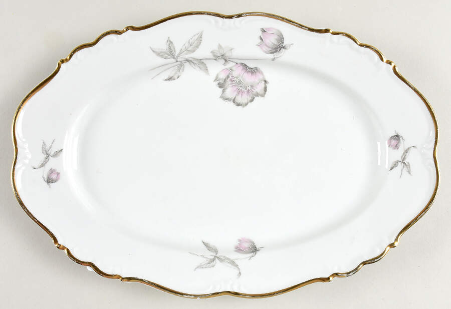 Lydia 13" Oval Serving Platter by Edelstein-1