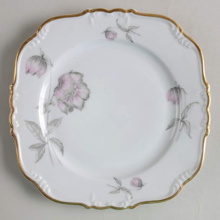 Lydia Square Salad Plate by Edelstein-1