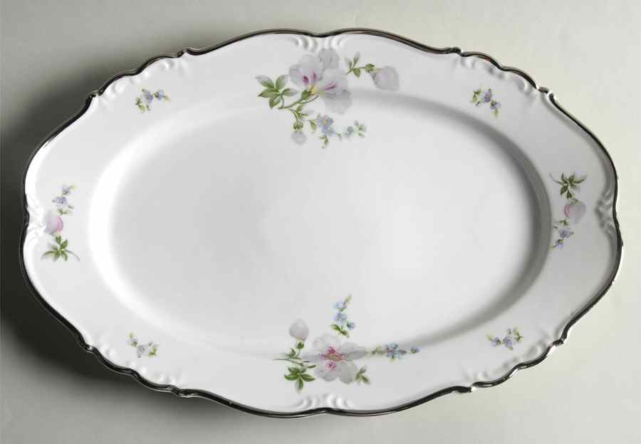 Lynn 13" Oval Serving Platter by Edelstein-1