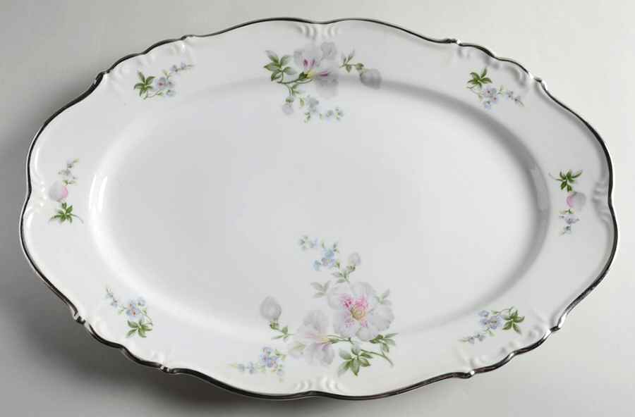 Lynn 15" Oval Serving Platter by Edelstein-1