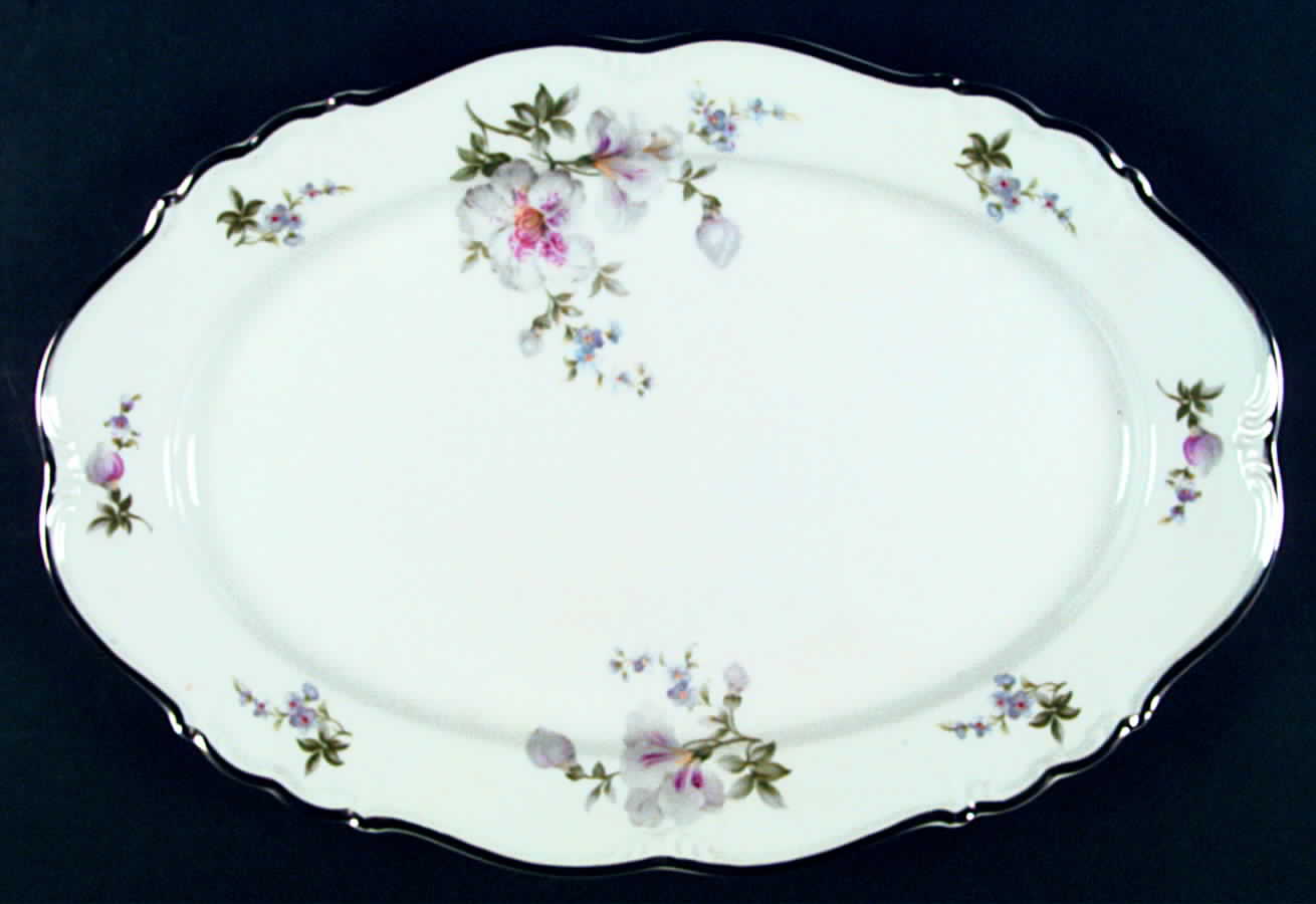 Lynnfield 15" Oval Serving Platter by Edelstein-1