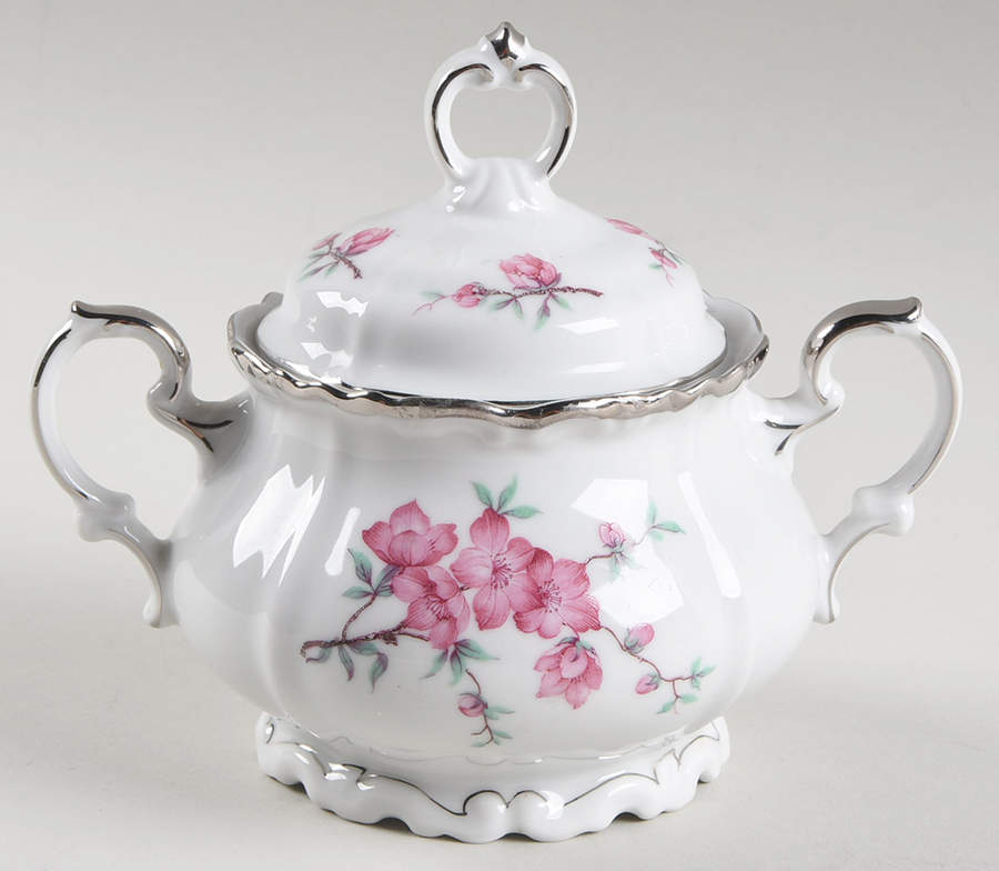 Madam Butterfly Sugar Bowl & Lid by Edelstein-1