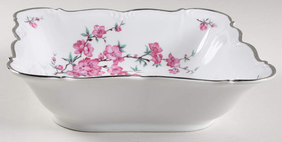 Madam Butterfly 9" Square Vegetable Bowl by Edelstein-1