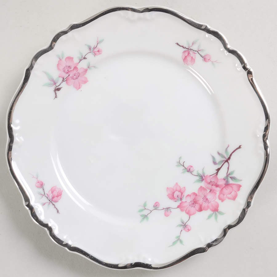 Madam Butterfly Bread & Butter Plate by Edelstein-1