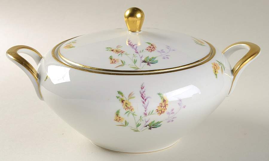 Malverne Round Covered Vegetable by Edelstein-1