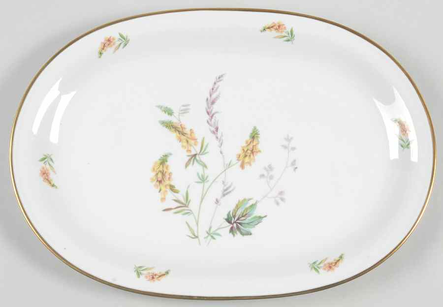 Malverne 13" Oval Serving Platter by Edelstein-1