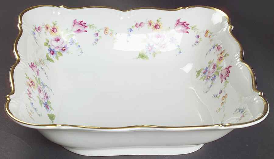 Margareta 9" Square Vegetable Bowl by Edelstein-1
