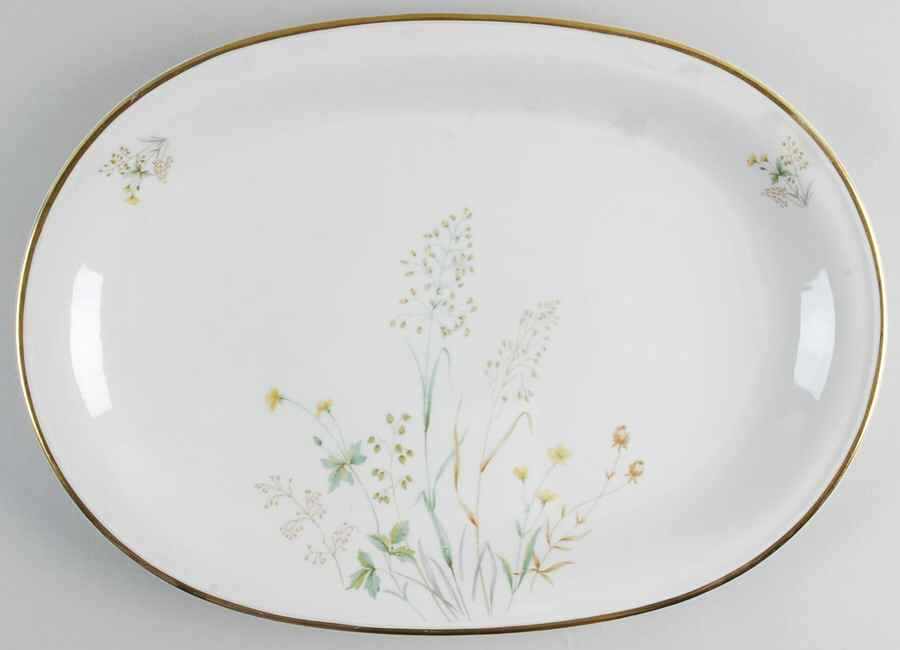 Mayflower 15" Oval Serving Platter by Edelstein-1