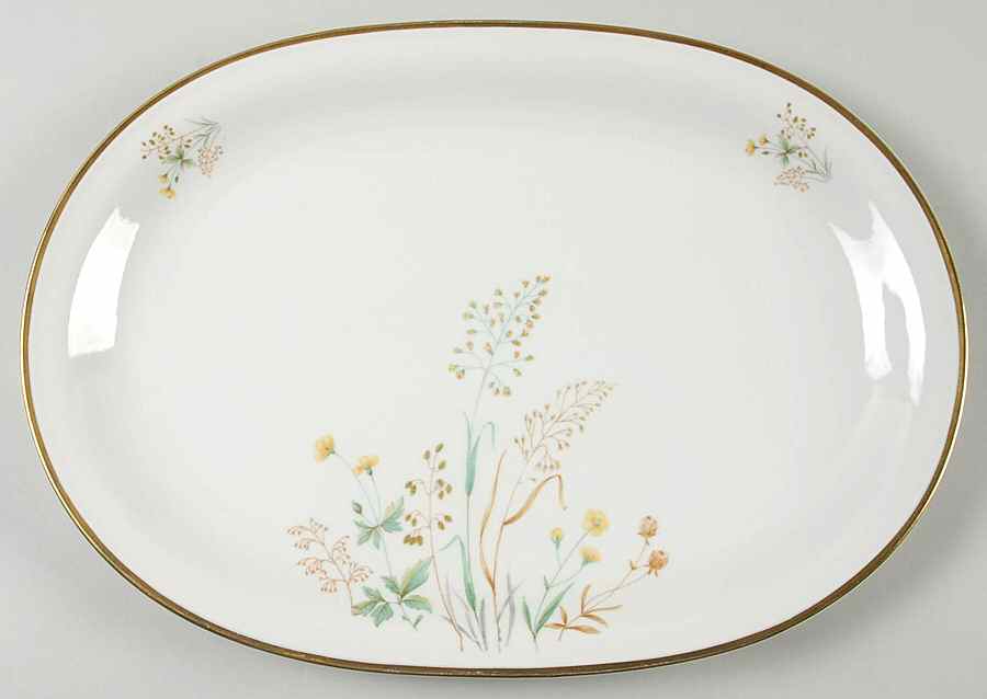 Mayflower 13" Oval Serving Platter by Edelstein-1