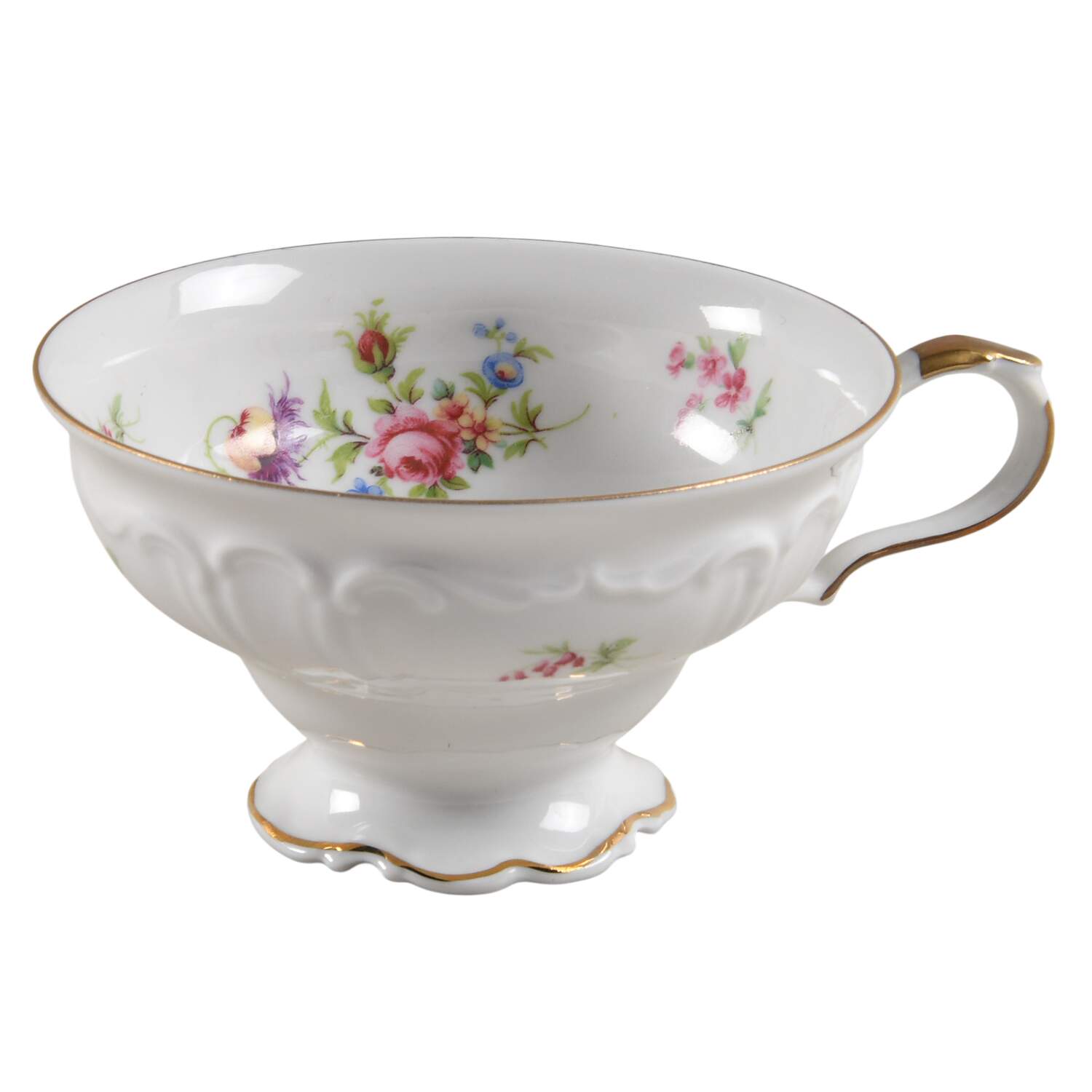 Meissen Floral Footed Cup by Edelstein-1