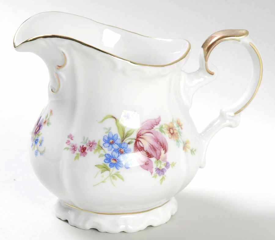 Meissen Floral Creamer by Edelstein-1